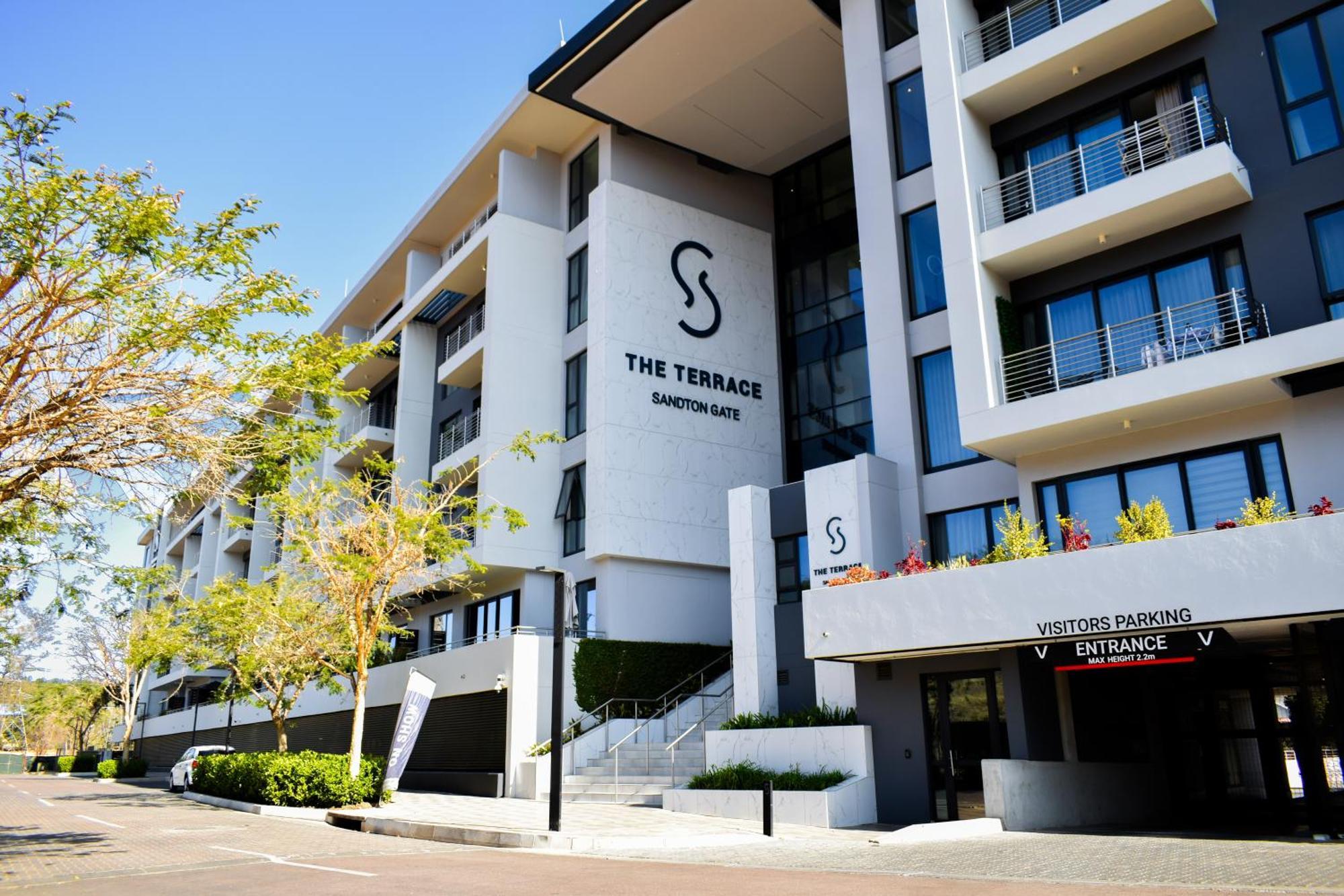 121 The Terrace At Sandton Gate ヨハネスブルグ エクステリア 写真
